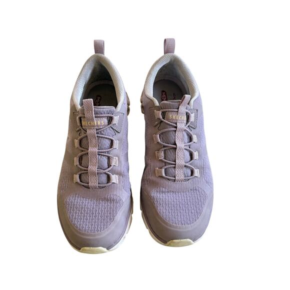 Skechers Women’s 7 Glide-Step Lavender Purple Trainers Sneakers - Picture 1 of 7